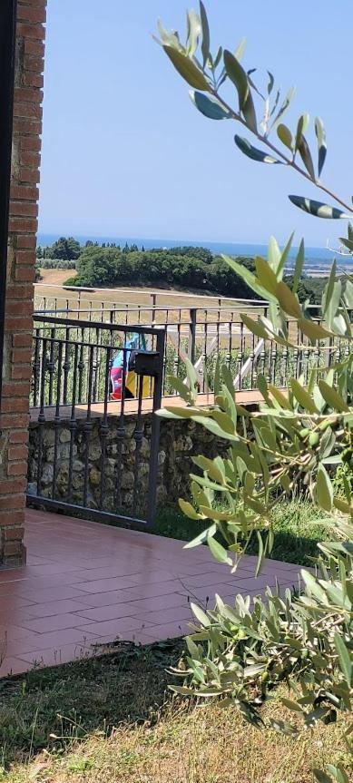 Agriturismo Il Poggio Casale Marittimo Bagian luar foto